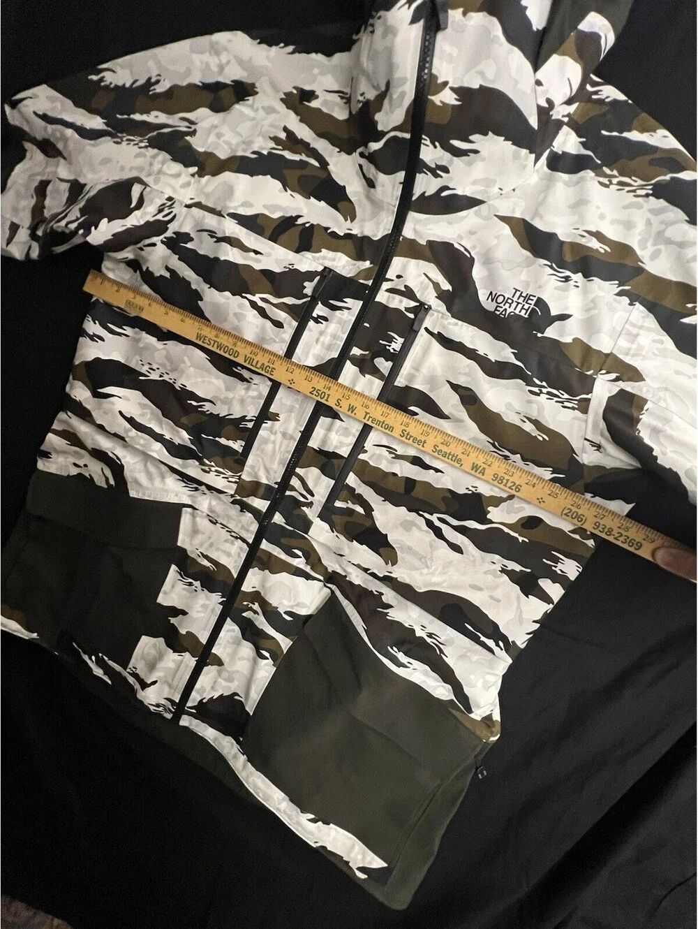 The North Face Rocko Green Camo A-CAD Futurelight Jacket Mens XXL Steep Series